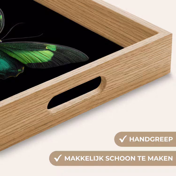 Dienblad - Vlinder - Groen - Opvallend — 5