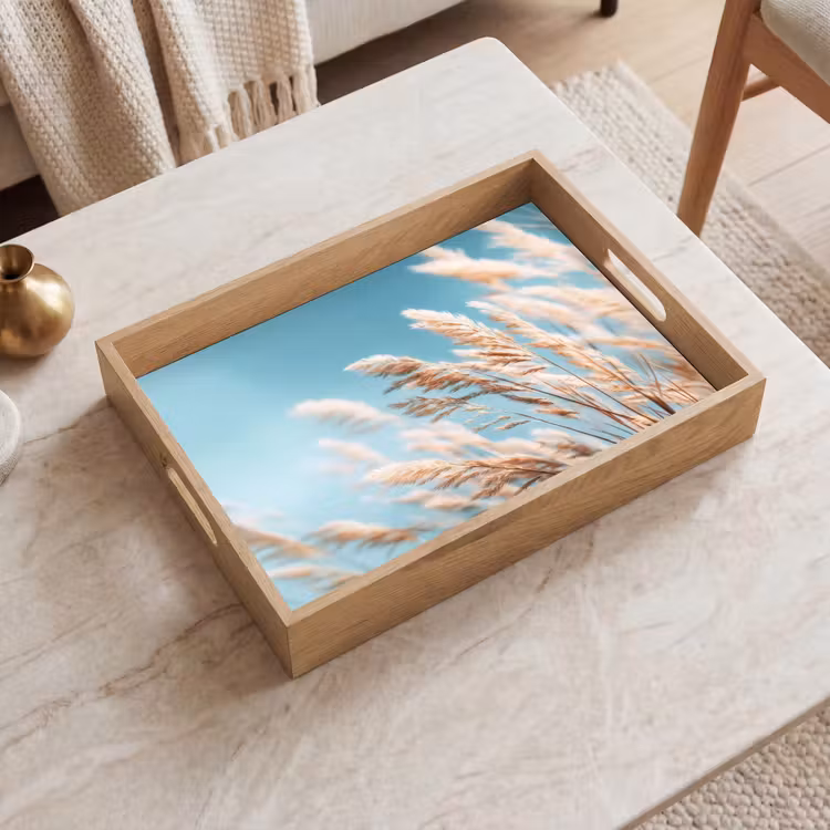 Dienblad - Siergras - Wind - Lichtbruin — 2