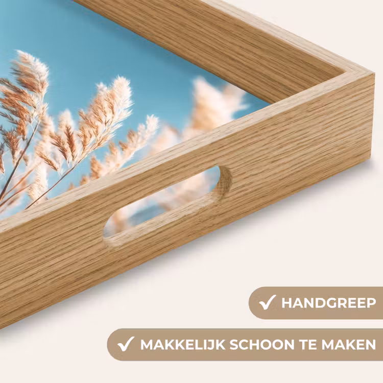 Dienblad - Siergras - Wind - Lichtbruin — 5
