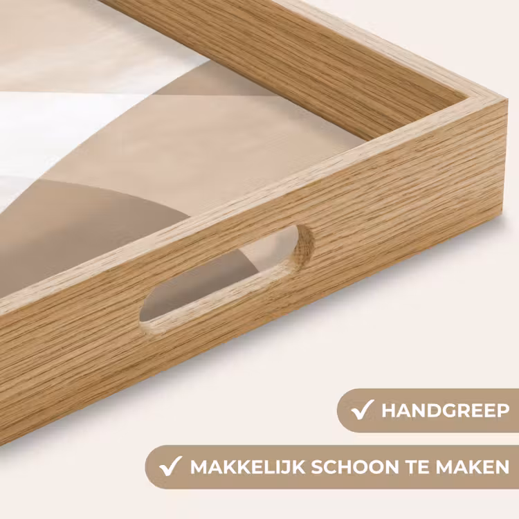 Dienblad - Vloeiende vlakken - Harmonieus - Golvend — 5