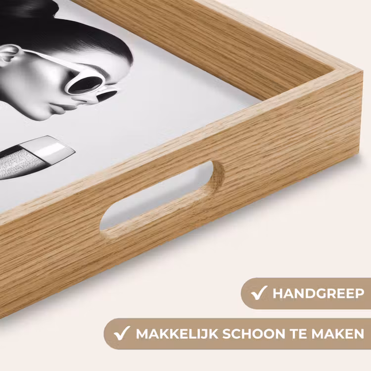 Dienblad - Vrouw - Champagne - Modern — 5