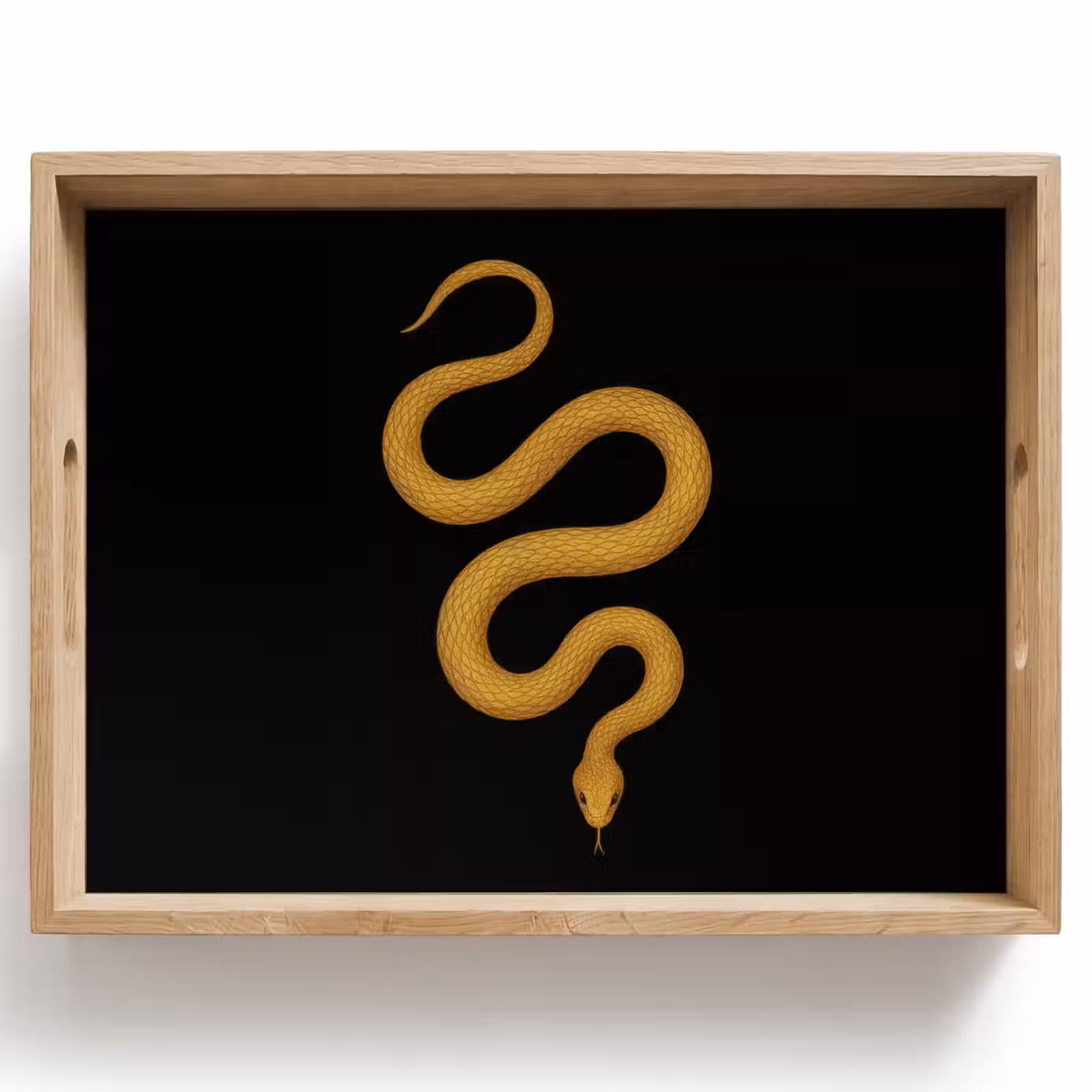 Dienblad - Slang - Minimalistisch - Goud — 1