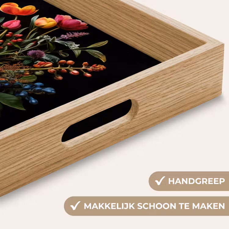 Dienblad - Tulpen - Bessen - Boeket - Vaas — 5