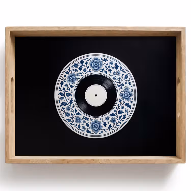 Dienblad - Vinyl - LP - Delfts Blauw - Muziek — 1