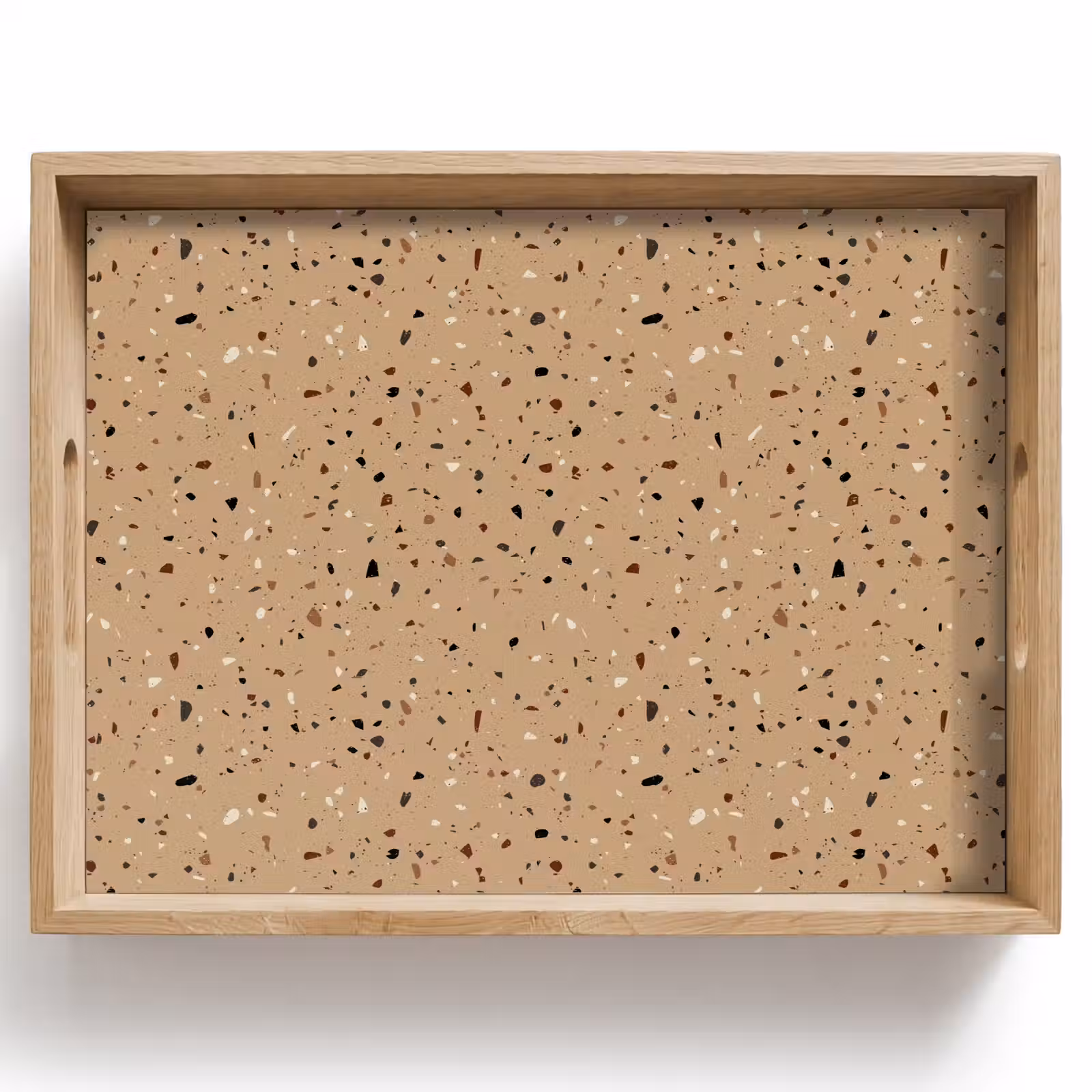 Dienblad - Terrazzo - Patroon - Beige — 1