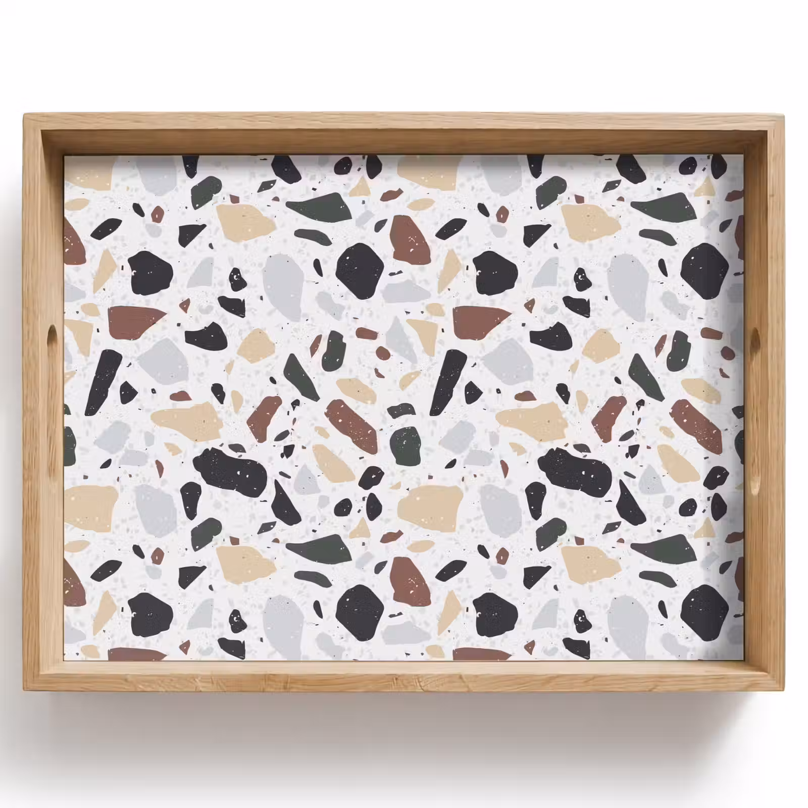Dienblad - Terrazzo - Patroon - Kleurrijk - Klei — 1