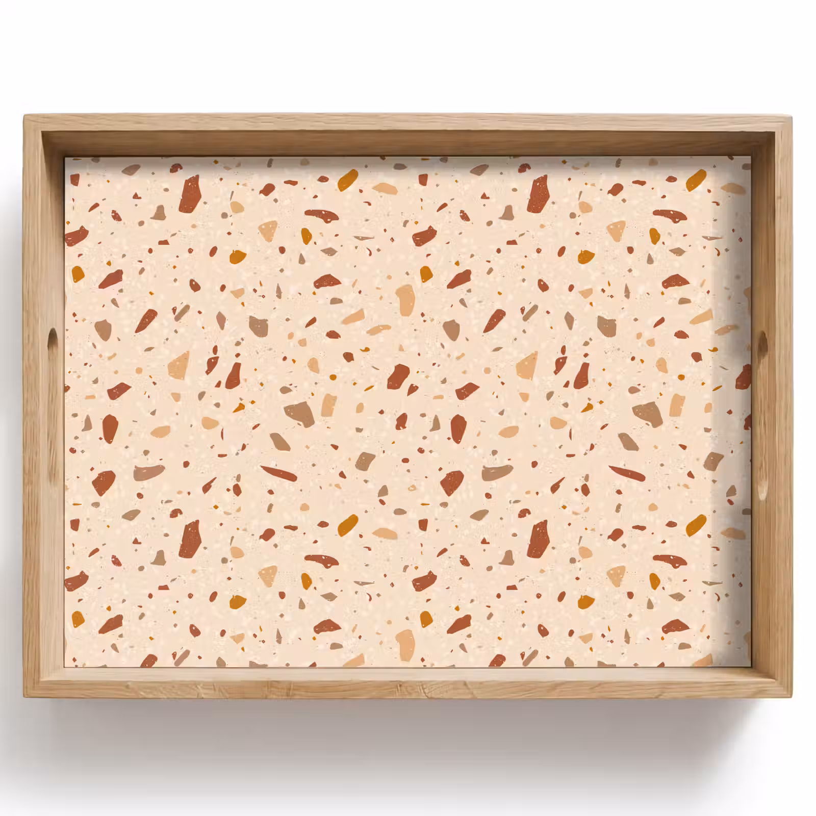 Dienblad - Terrazzo - Patroon - Kleurrijk - Steen — 1