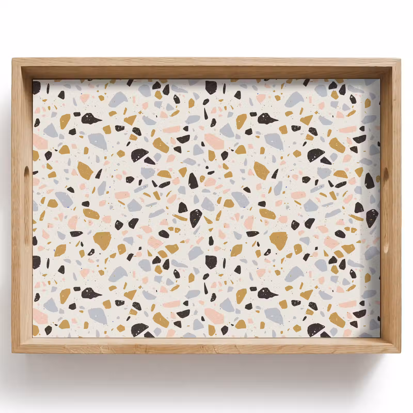 Dienblad - Terrazzo - Patroon - Neutraal - Zacht - Multi — 1