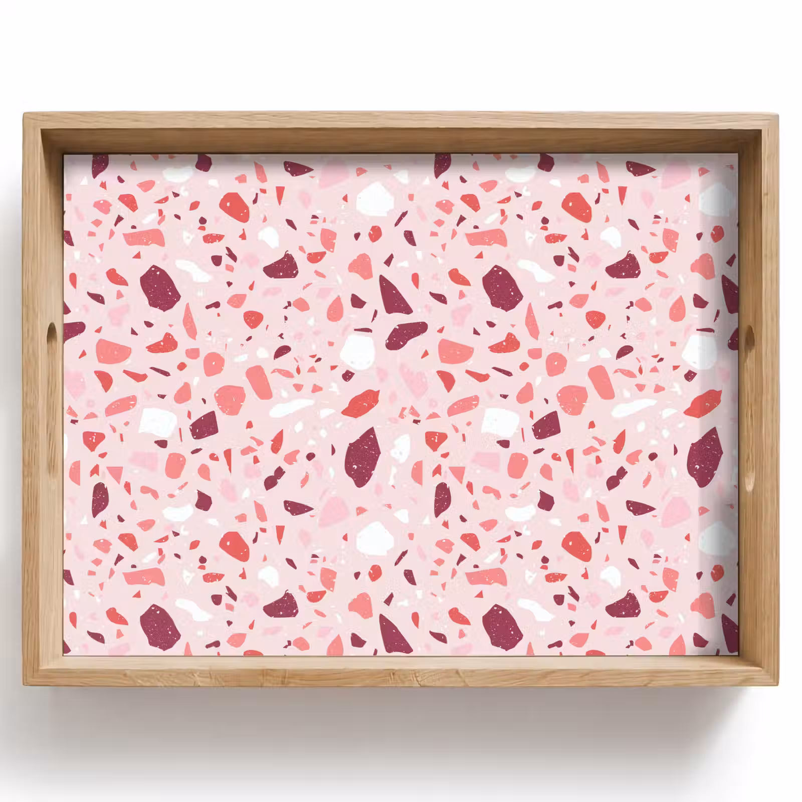 Dienblad - Terrazzo - Patroon - Roze — 1