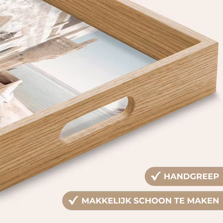 Dienblad - Terras - Stoelen - Strand - Beige — 5