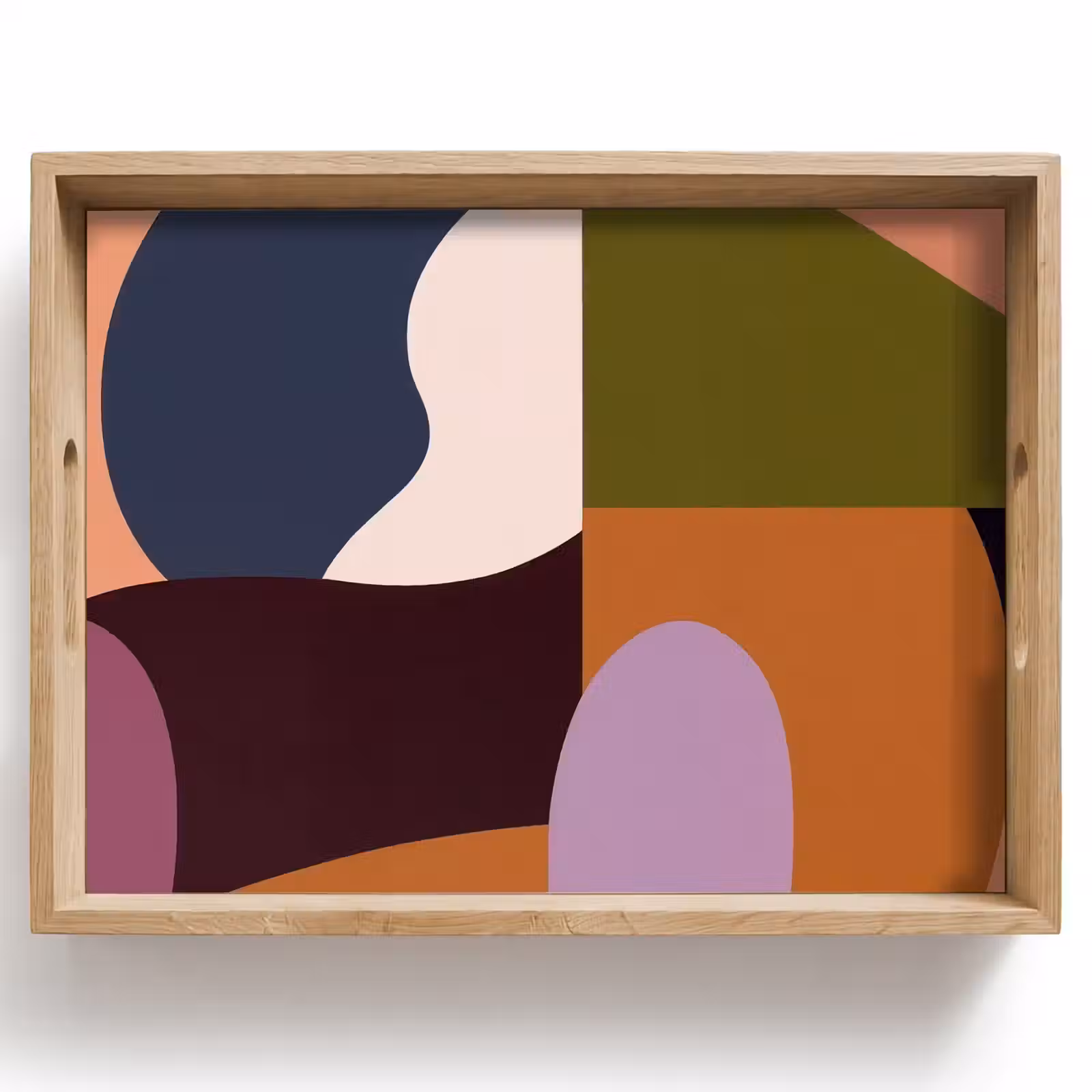 Dienblad - Vormen - Abstract - Kleuren - Vierkant — 1