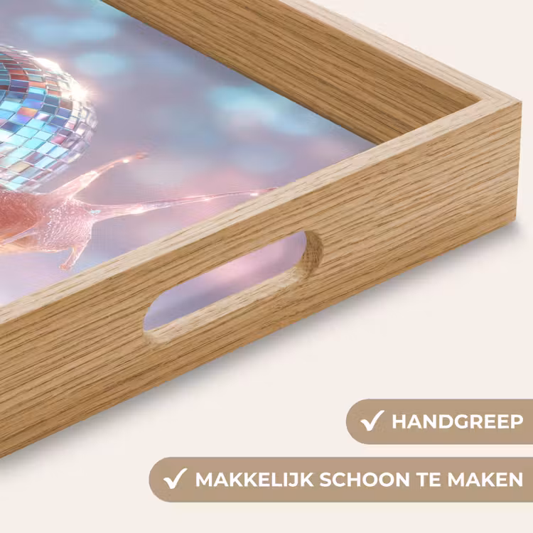 Dienblad - Slak - Disco - Mozaïek - Blauw — 5