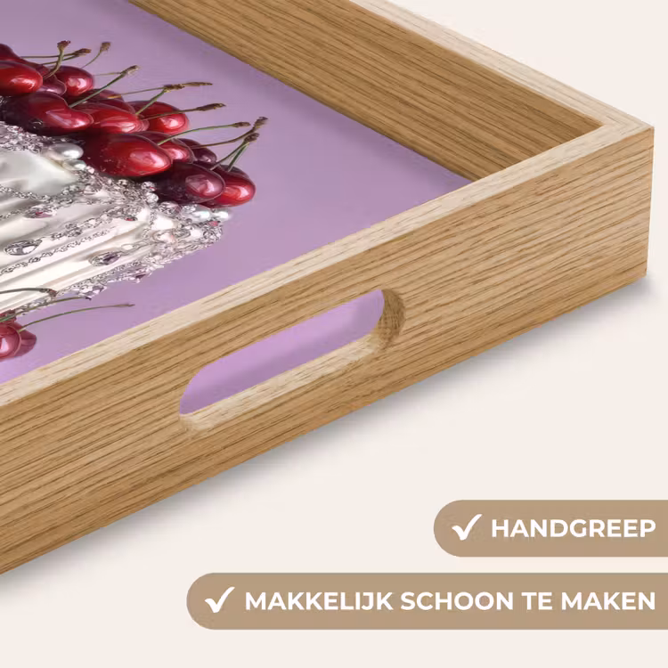 Dienblad - Taart - Kersen - Juwelen - Rood — 5