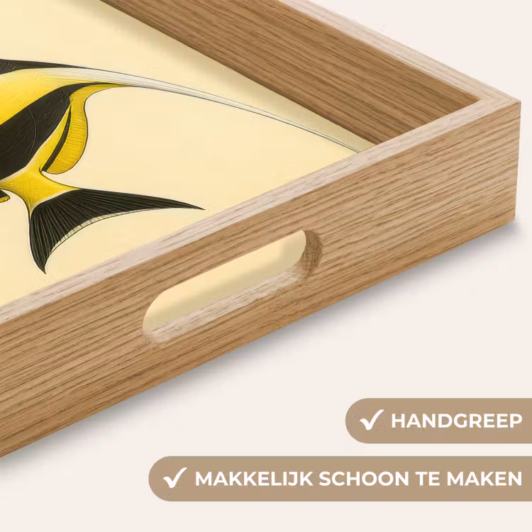 Dienblad - Vis - Sierlijk - Rugvin - Geel — 5