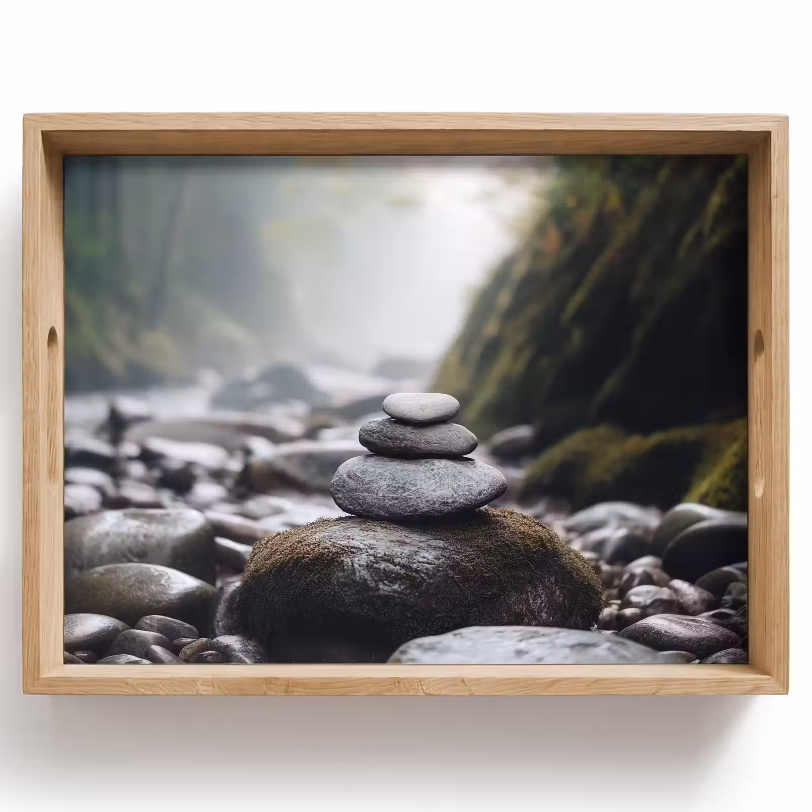 Dienblad - Stenen - Stapel - Natuur — 1
