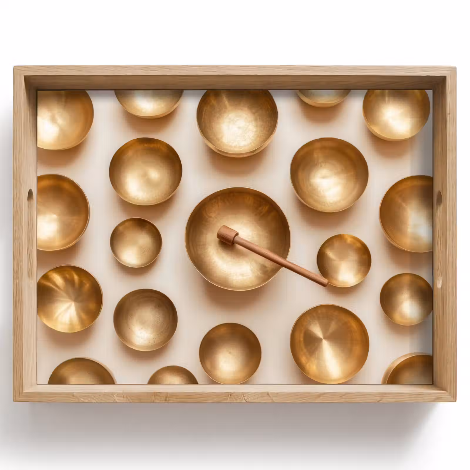 Dienblad - Symmetrisch - Goud - Brons - Balans — 1