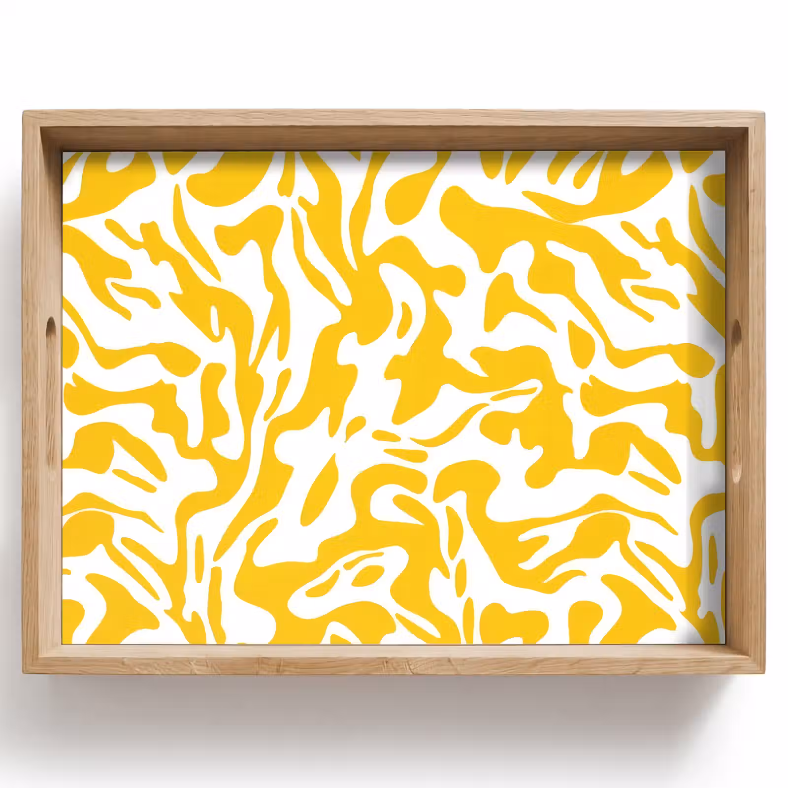 Dienblad - Vormen - Wit - Abstract — 1