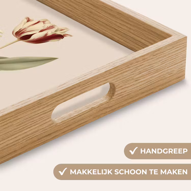 Dienblad - Tulp - Minimalistisch - Beige — 5