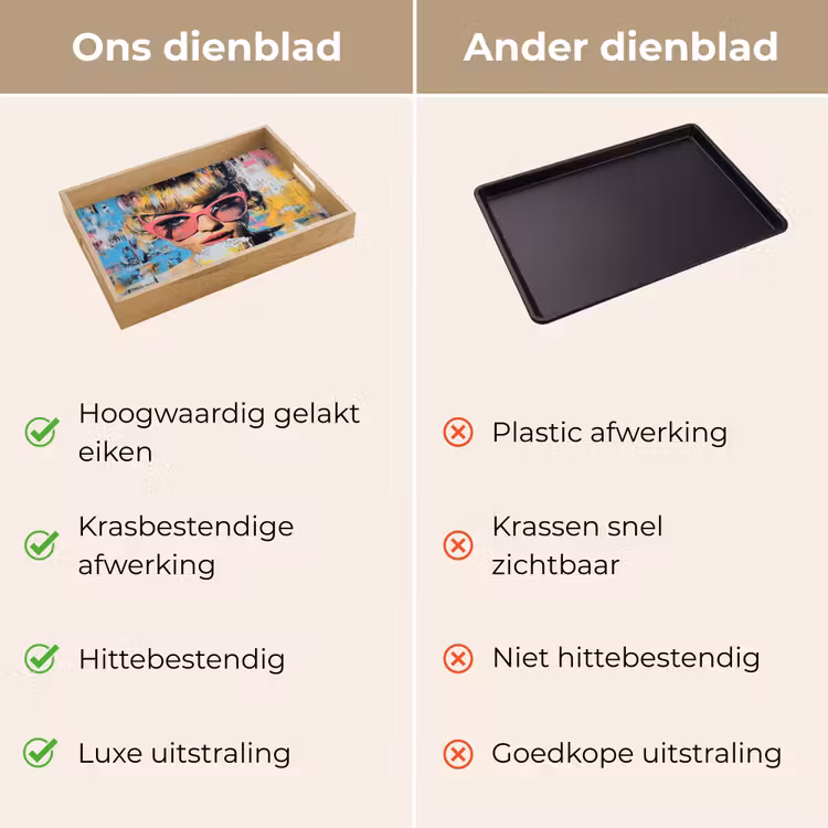 Dienblad - Zonnebril - Vrouw - Kleurrijk - Verfspetters — 3