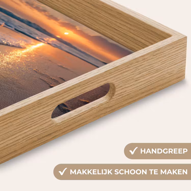 Dienblad - Schildpad - strand - Zonsondergang — 5