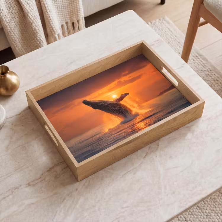 Dienblad - Walvis - Zon - Zee — 2