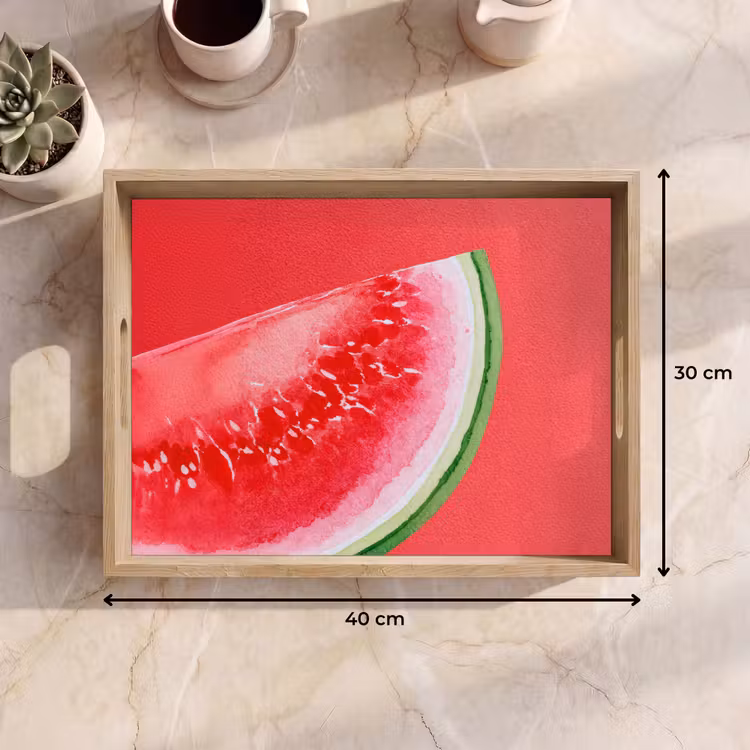 Dienblad - Watermeloen - Rood - Zomers — 9