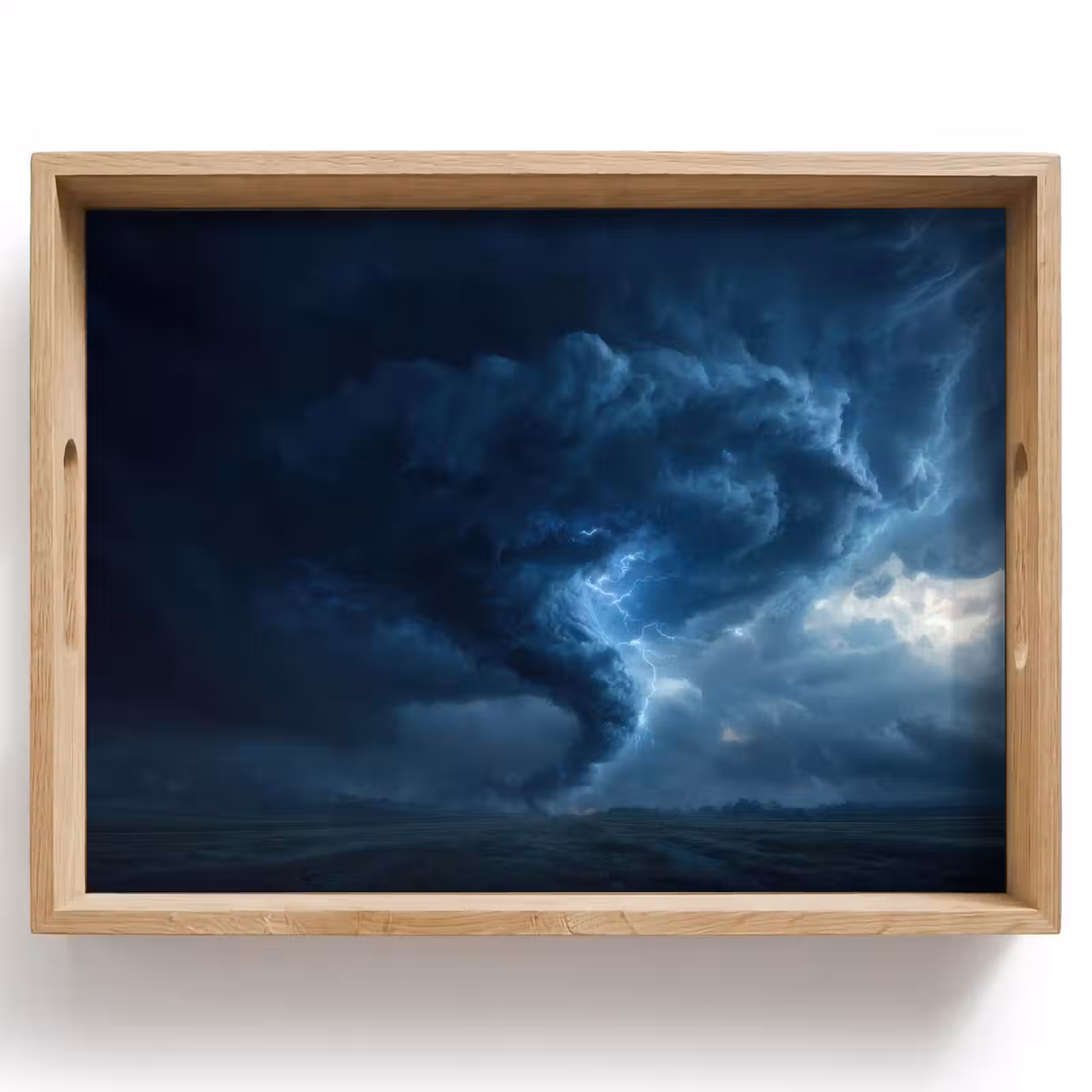 Dienblad - Tornado - Duister - Wolken — 1