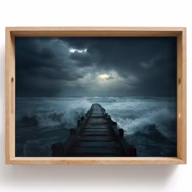 Dienblad - Steiger - Storm - Golven — 1