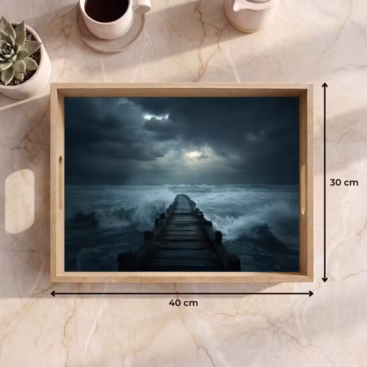 Dienblad - Steiger - Storm - Golven — 9