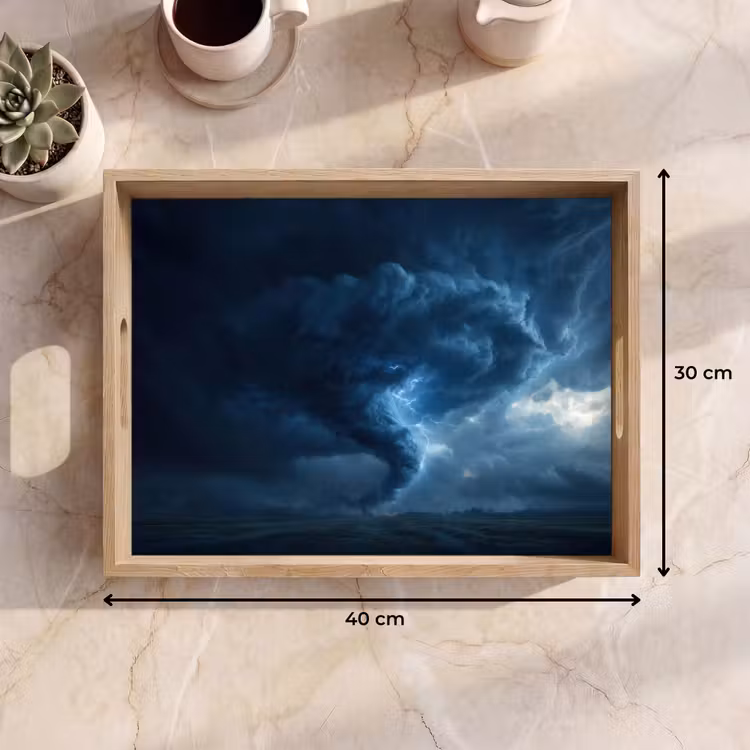 Dienblad - Tornado - Duister - Wolken — 9
