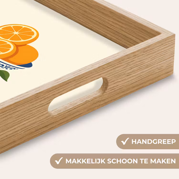 Dienblad - Schaal - Minimalistisch - Oranje - Sinaasappels — 5