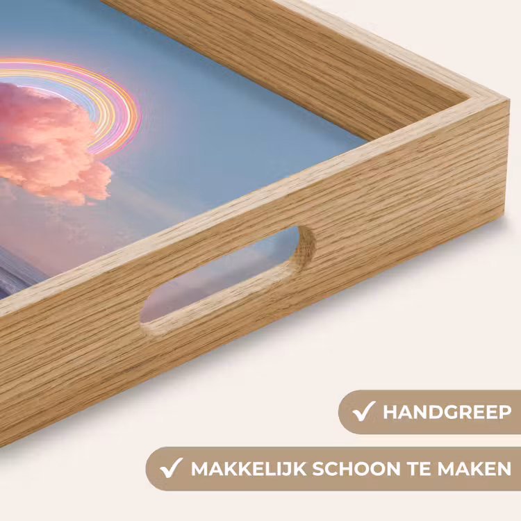 Dienblad - Wolk - Regenboog - Zee — 5