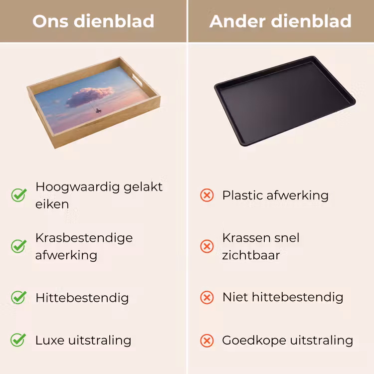 Dienblad - Wolk - Schommel - Kleurrijke lucht — 3