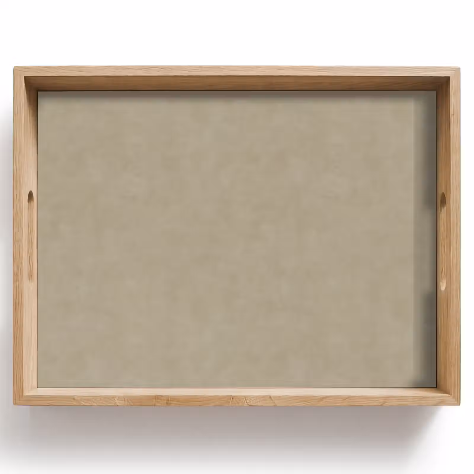 Dienblad - Taupekleur - Gewolkt textuur - Natuurlijk — 1