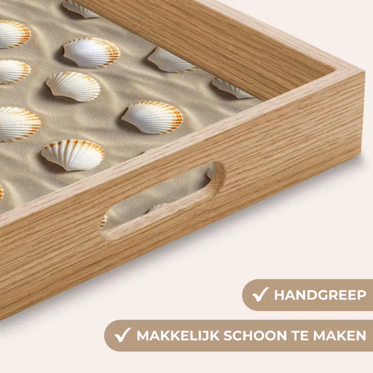 Dienblad - Schelpen - Zand - Maritiem — 5