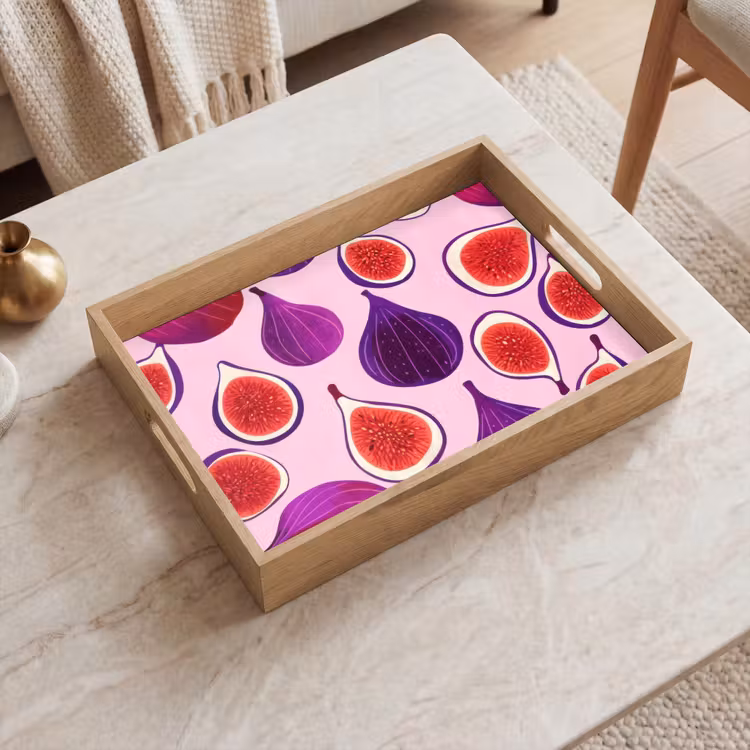 Dienblad - Vijgen - Roze - Paars — 2