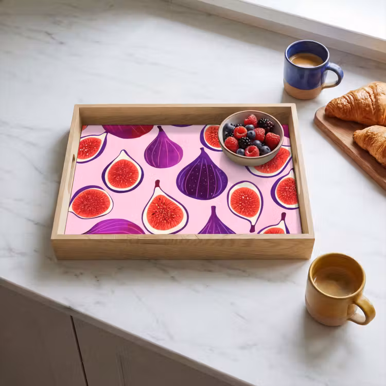 Dienblad - Vijgen - Roze - Paars — 4