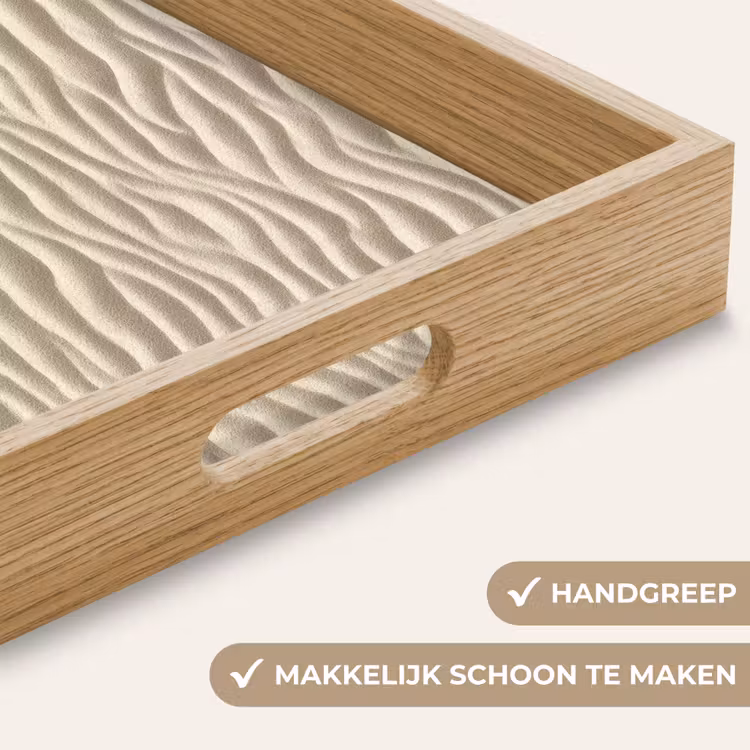 Dienblad - Zand - Golven - Beige — 5