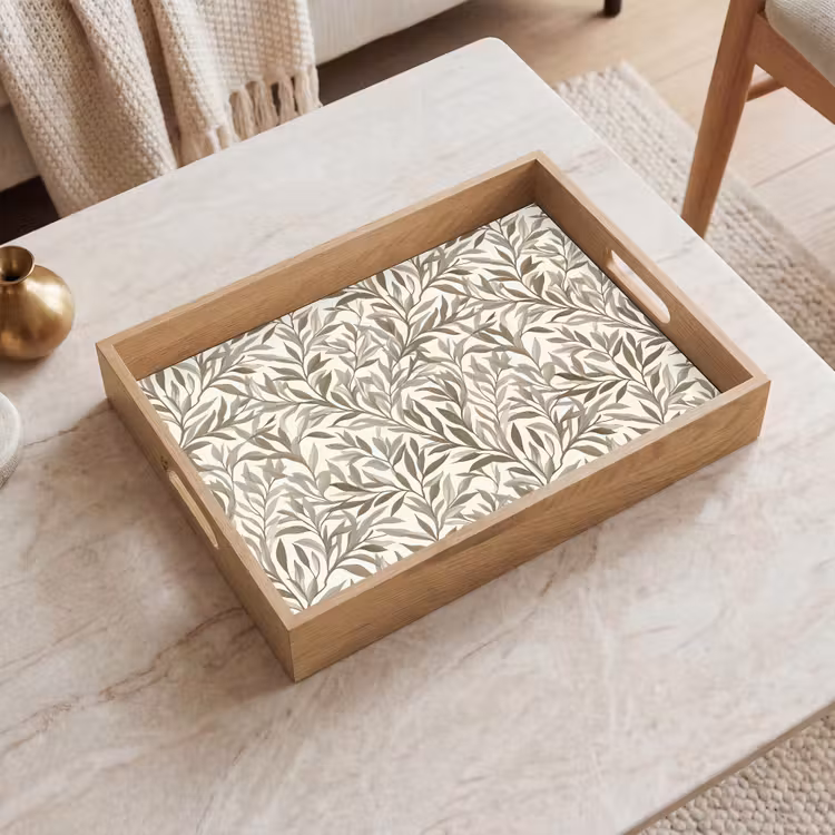Dienblad - Takken - Botanisch - Taupe — 2