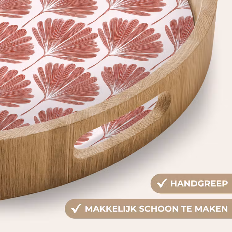 Gepersonaliseerd dienblad - Waaier - Motief - Terra — 5
