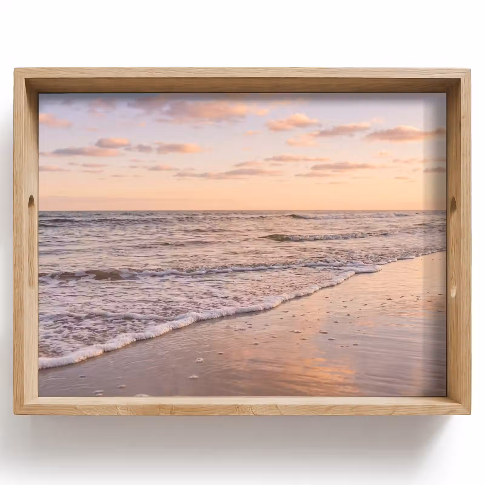 Dienblad - Strand - Branding - Wolken — 1