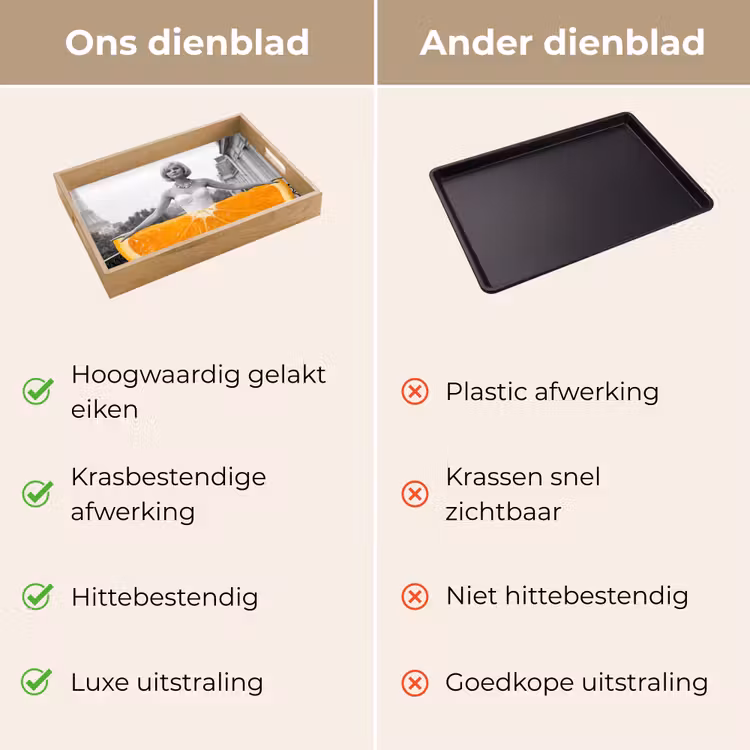 Dienblad - Sinaasappel - Eiffeltoren - Vrouw — 3