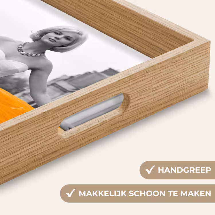 Dienblad - Sinaasappel - Eiffeltoren - Vrouw — 5