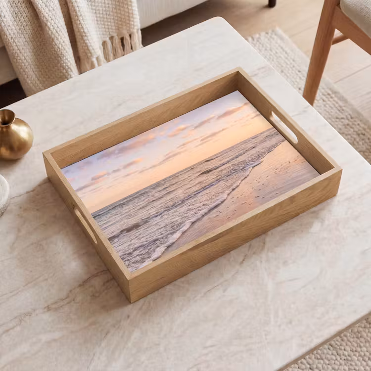 Dienblad - Strand - Branding - Wolken — 2