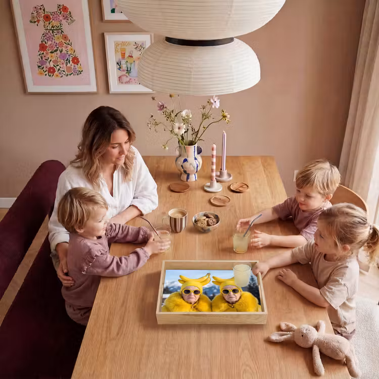 Dienblad - Vrouwen - Bananen - Geel — 7