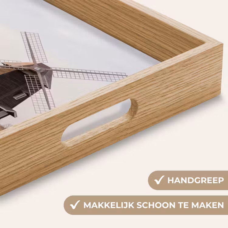 Dienblad - Windmolens - Landschap - Veld — 5