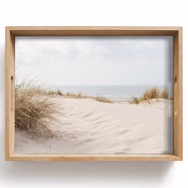 Dienblad - Wolken - Duinlandschap - Zand — 1