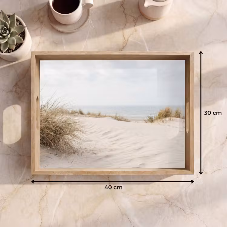 Dienblad - Wolken - Duinlandschap - Zand — 9