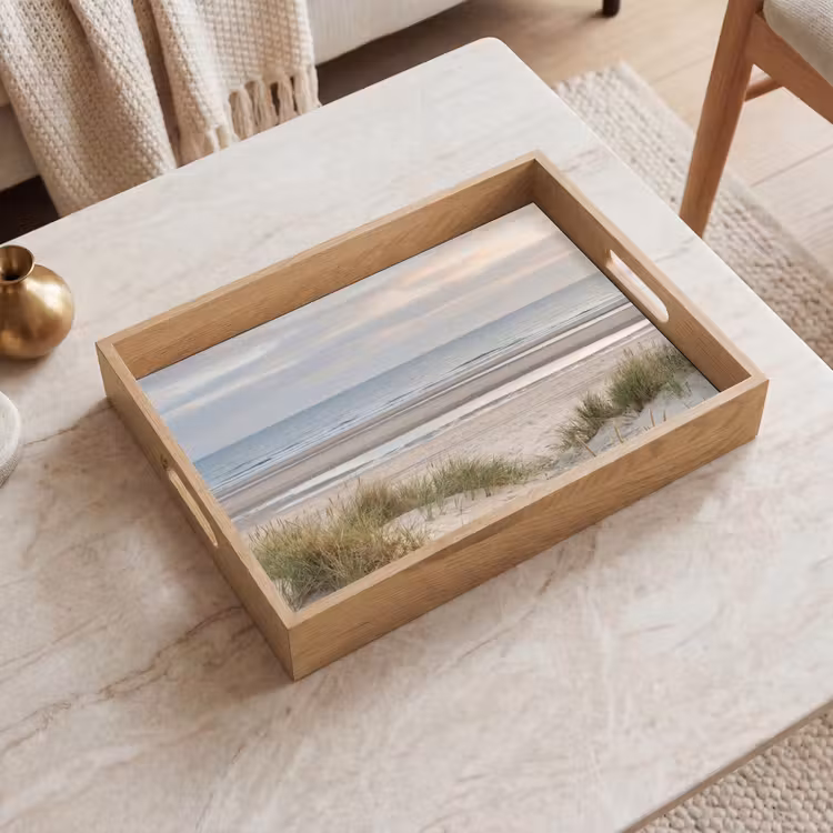 Dienblad - Zandstrand - Bewolkt - Duinen — 2
