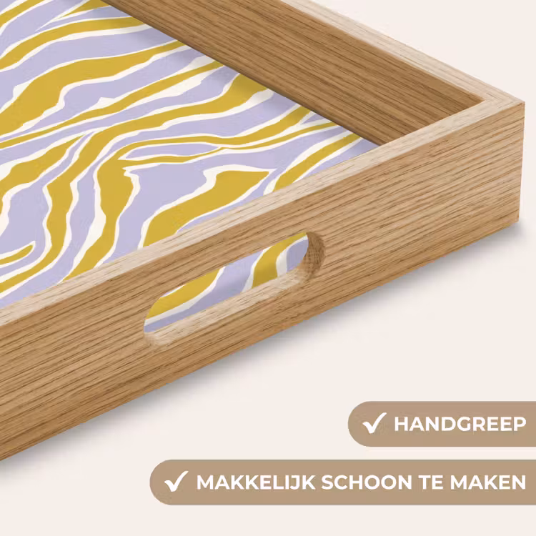 Dienblad - Zebra - Modern - Meerkleurig — 5
